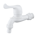 ABS Plastic Washing Machine Faucet White Finish